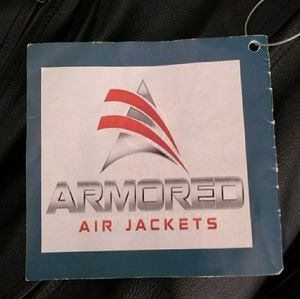 Airbag Armored Air Jackets XL Leather M/C New
